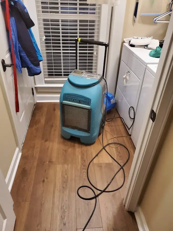 Commercial dehumidifier deployed for Crawl Space Restoration in Vallejo