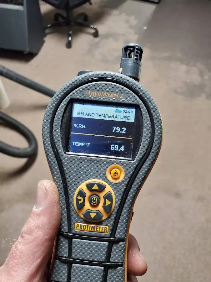 Moisture meter humidity assessment for Fire & Smoke Damage Restoration in Vallejo